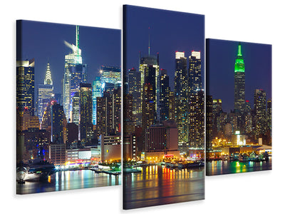 modern-3-piece-canvas-print-skyline-new-york-midtown-at-night