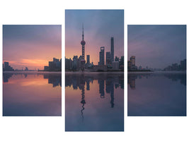 modern-3-piece-canvas-print-sunrising-shnaghai