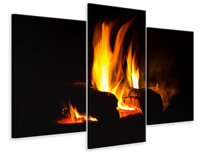 modern-3-piece-canvas-print-the-fireplace