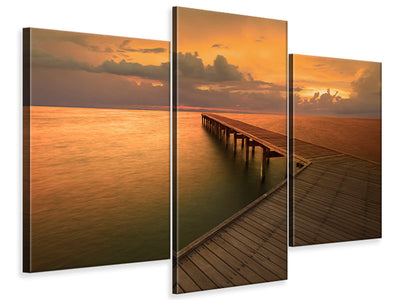 modern-3-piece-canvas-print-the-footbridge-by-the-sea