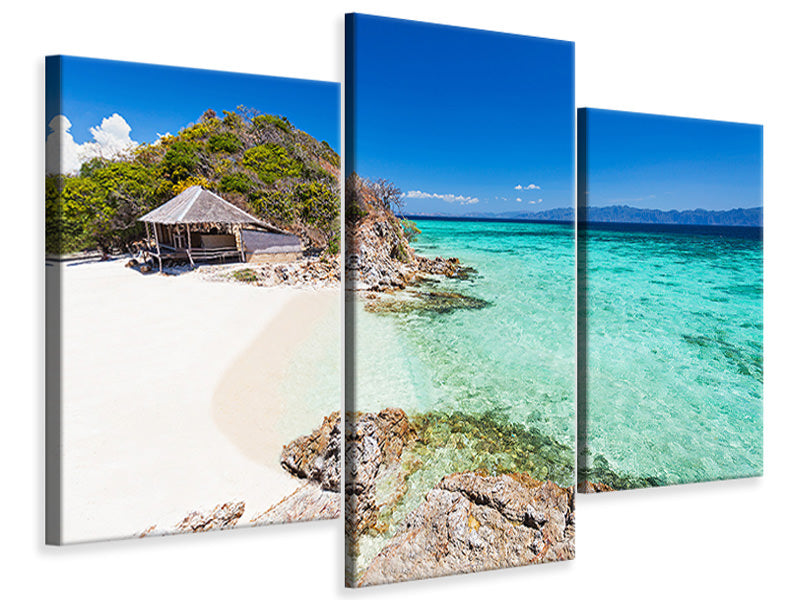 modern-3-piece-canvas-print-the-house-on-the-beach