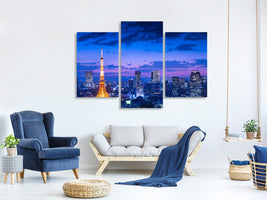 modern-3-piece-canvas-print-tokyo-night-view