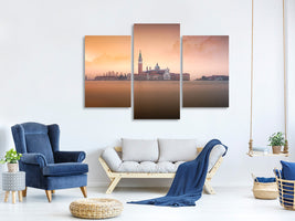 modern-3-piece-canvas-print-venice-pink-sunrise