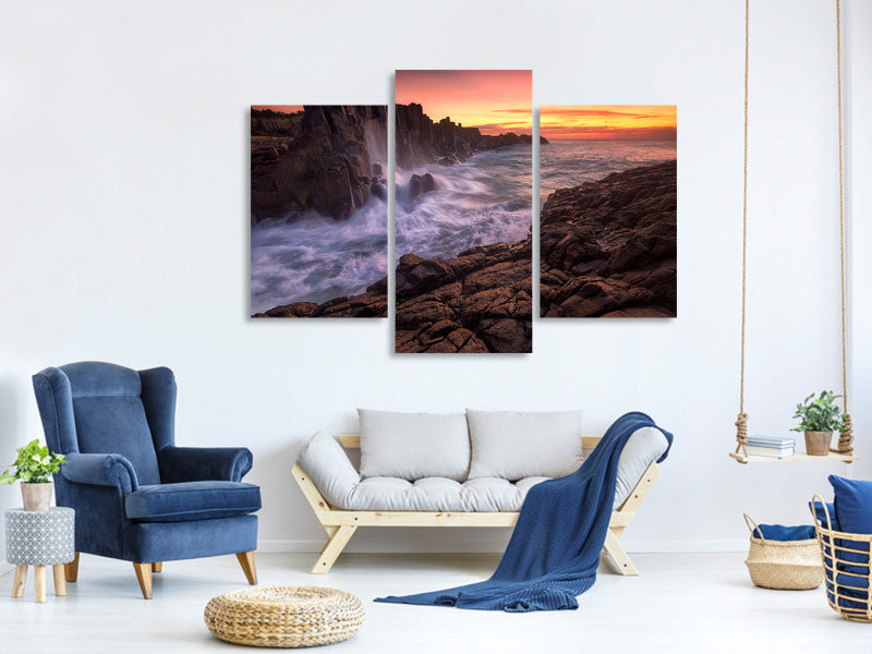 modern-3-piece-canvas-print-wall-by-the-sea