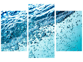 modern-3-piece-canvas-print-water-in-motion-ii