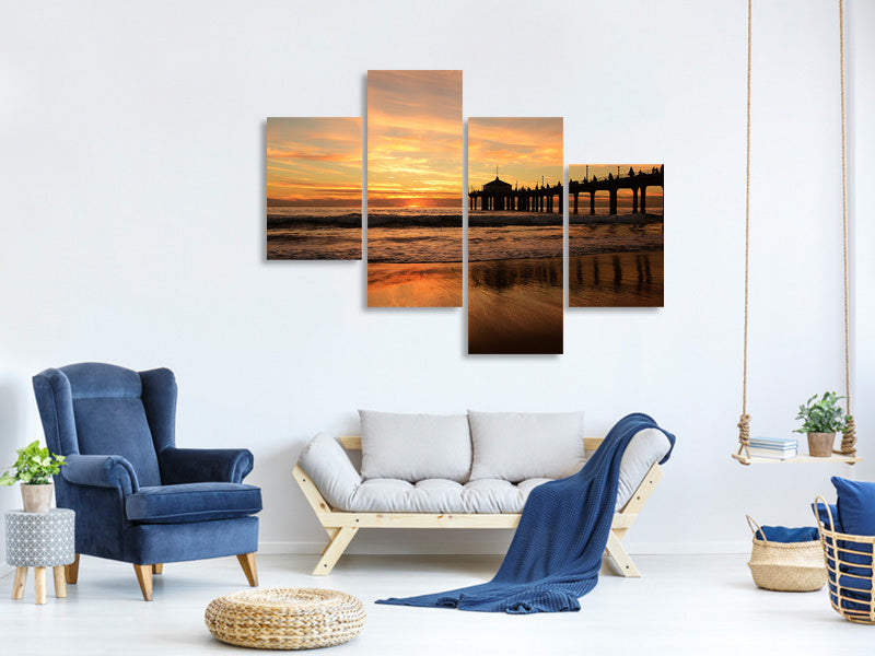 modern-4-piece-canvas-print-a-place-on-the-beach-to-dream