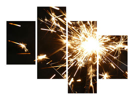 modern-4-piece-canvas-print-a-sparkler