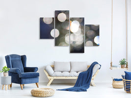 modern-4-piece-canvas-print-abstract-light-dots