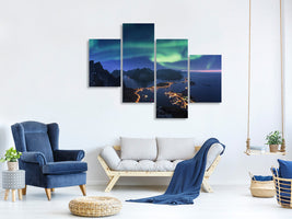 modern-4-piece-canvas-print-anywhere-i-roam