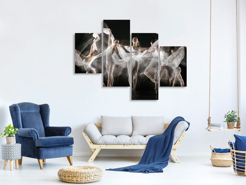 modern-4-piece-canvas-print-ballerina-story