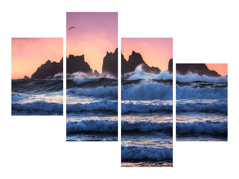 modern-4-piece-canvas-print-bandon-beach-layers