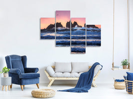 modern-4-piece-canvas-print-bandon-beach-layers