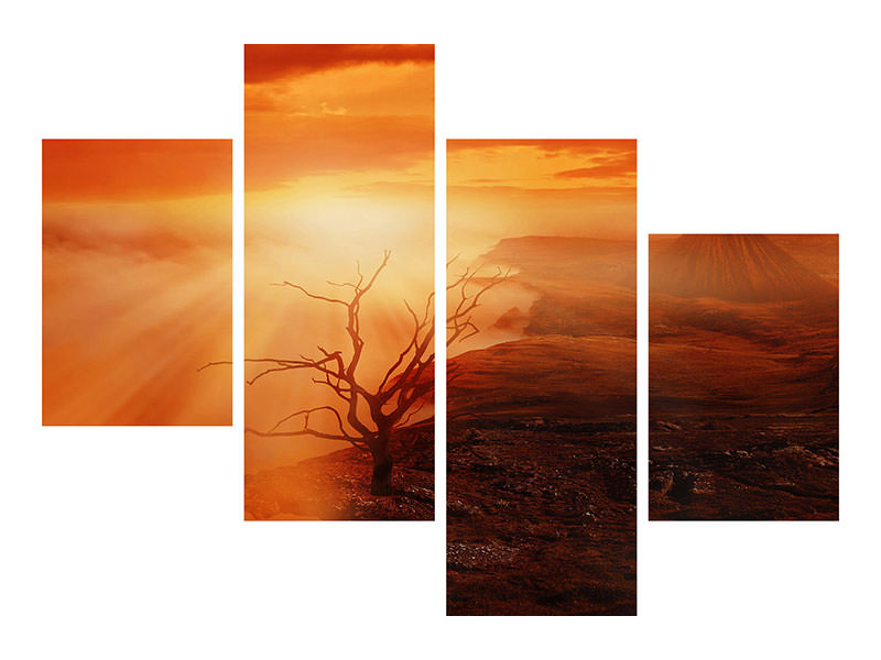 modern-4-piece-canvas-print-colorful-landscape