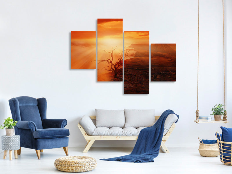 modern-4-piece-canvas-print-colorful-landscape