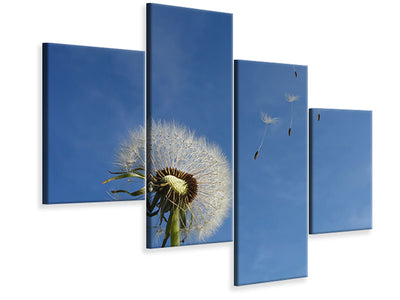 modern-4-piece-canvas-print-dandelion-i-wish-for-something