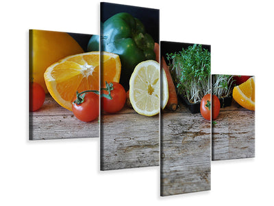 modern-4-piece-canvas-print-fruit-and-vegetables