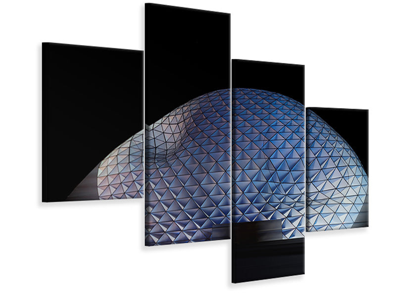 modern-4-piece-canvas-print-glowing-blob