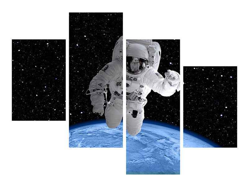 modern-4-piece-canvas-print-in-the-spacesuit