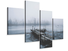 modern-4-piece-canvas-print-left-for-winter