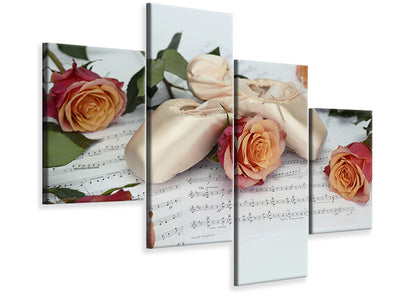 modern-4-piece-canvas-print-melody-of-love