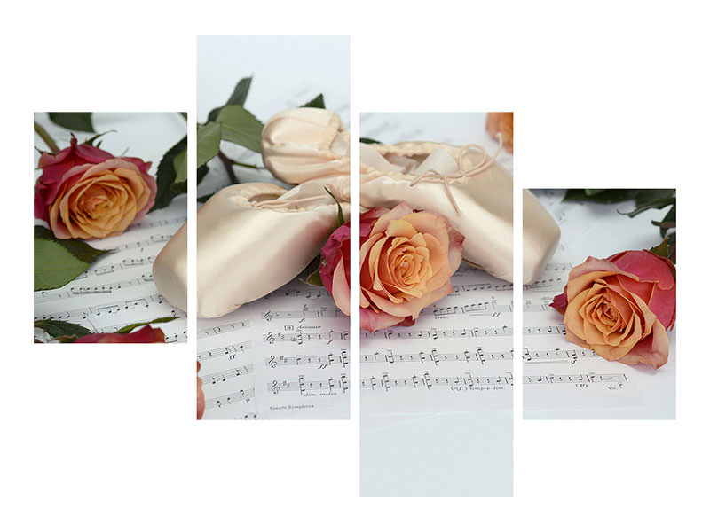 modern-4-piece-canvas-print-melody-of-love