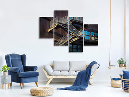 modern-4-piece-canvas-print-outside-stairs