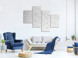 modern-4-piece-canvas-print-rain-on-the-wall