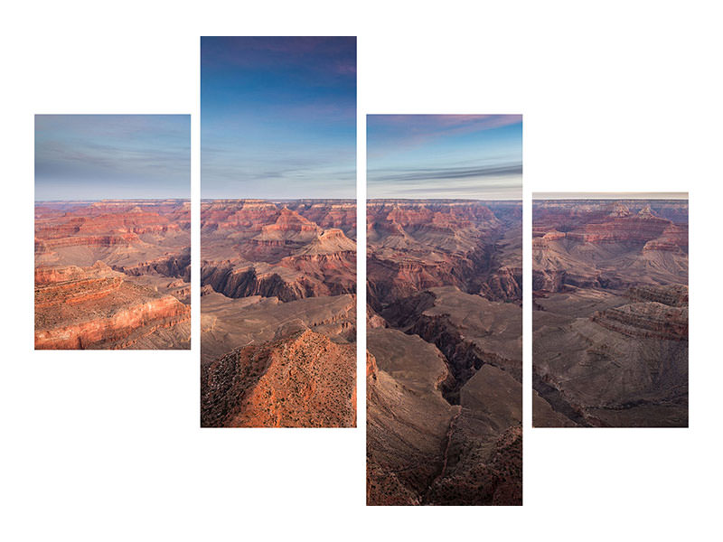 modern-4-piece-canvas-print-south-rim-sunrise