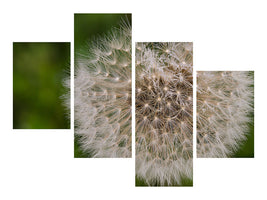 modern-4-piece-canvas-print-the-dandelion-in-nature