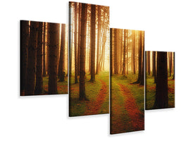 modern-4-piece-canvas-print-the-unknown-way