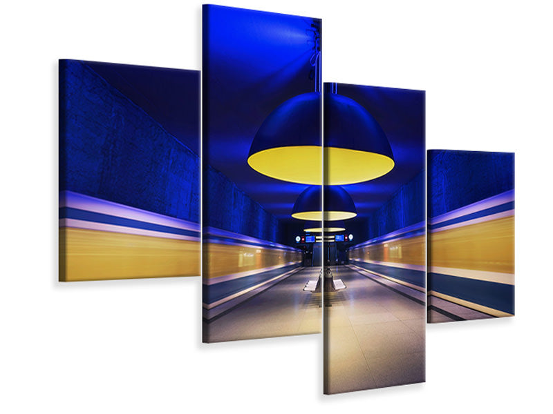 modern-4-piece-canvas-print-underground-lights