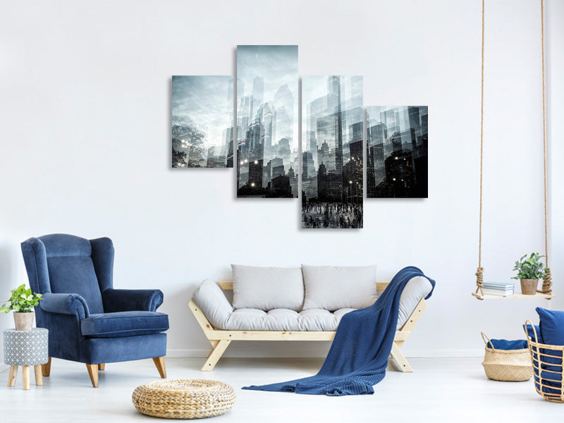 modern-4-piece-canvas-print-untitled-xlix