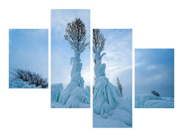 modern-4-piece-canvas-print-warmth-in-the-cold