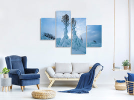 modern-4-piece-canvas-print-warmth-in-the-cold