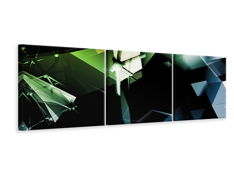 panoramic-3-piece-canvas-print-3d-polygon