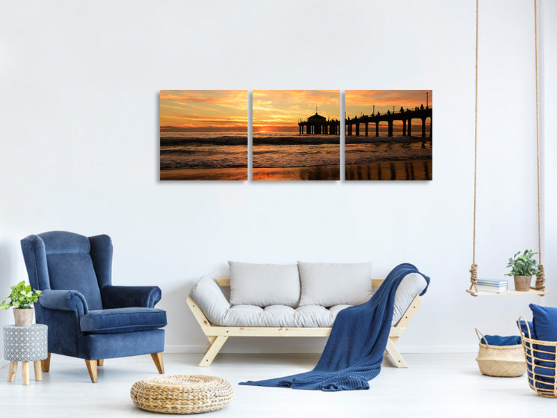 panoramic-3-piece-canvas-print-a-place-on-the-beach-to-dream