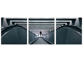 panoramic-3-piece-canvas-print-escalator-downhill