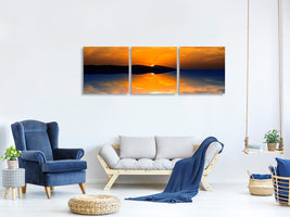 panoramic-3-piece-canvas-print-fantastic-evening-mood