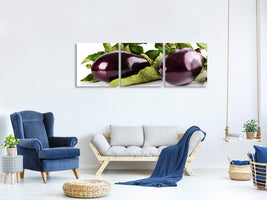 panoramic-3-piece-canvas-print-fresh-eggplants