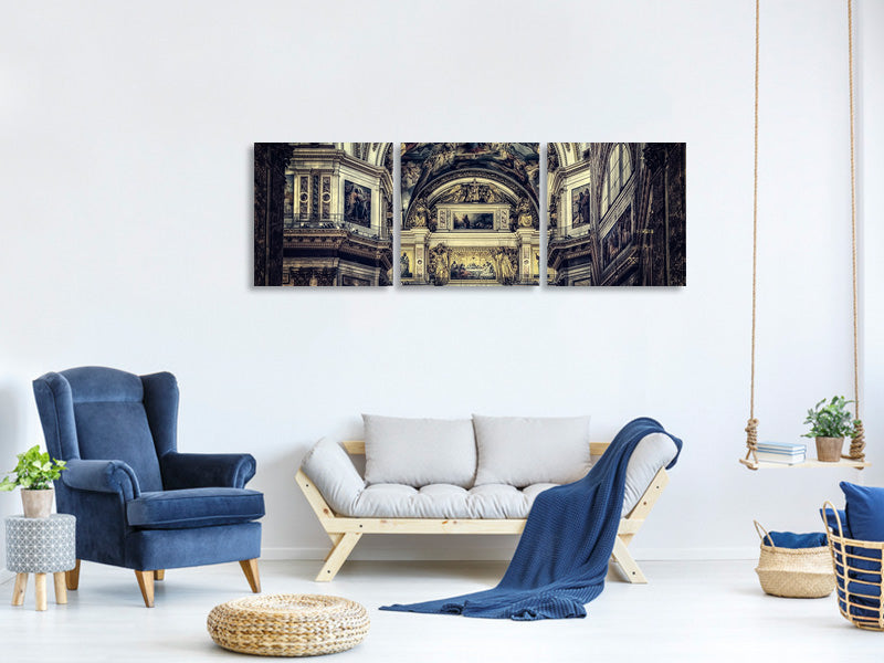 panoramic-3-piece-canvas-print-glorious-church