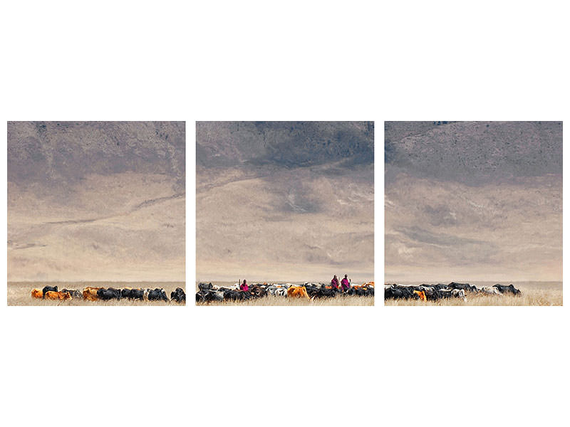 panoramic-3-piece-canvas-print-incredible-maasai