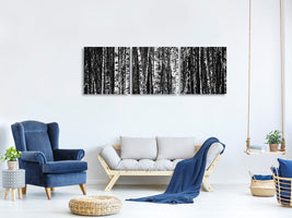 panoramic-3-piece-canvas-print-many-birches-xl