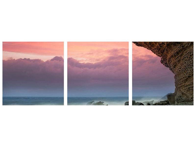 panoramic-3-piece-canvas-print-natural-beauty-sea