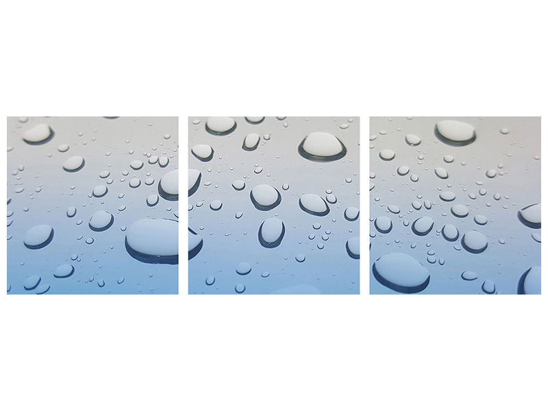 panoramic-3-piece-canvas-print-raindrop-in-xxl