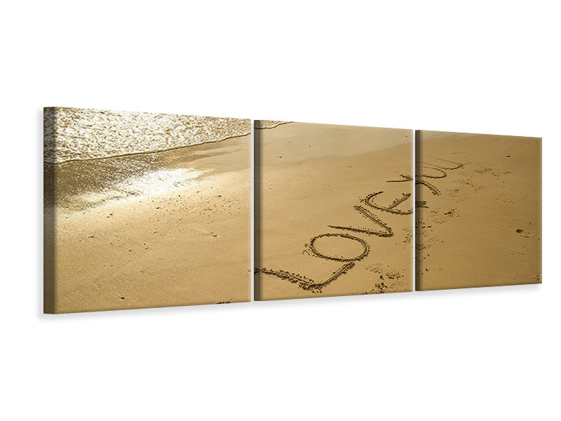 panoramic-3-piece-canvas-print-sign-in-the-sand