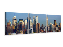 panoramic-3-piece-canvas-print-skyline-midtown-manhattan