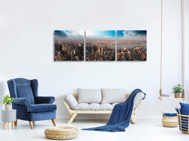 panoramic-3-piece-canvas-print-skyline-over-the-rooftops-of-manhattan