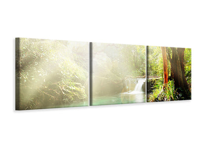 panoramic-3-piece-canvas-print-the-green-lagoon
