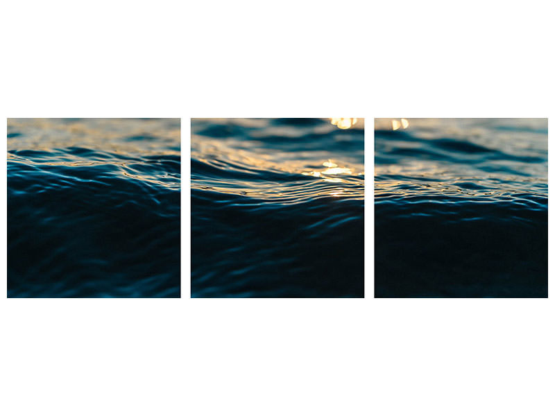 panoramic-3-piece-canvas-print-the-water-surface