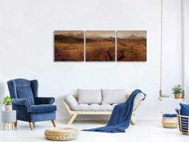 panoramic-3-piece-canvas-print-volcanic-landscape-in-the-morning-fog